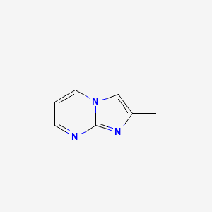 molecular formula C7H7N3 B3054473 2-Methylimidazo[1,2-a]pyrimidine CAS No. 6058-03-3