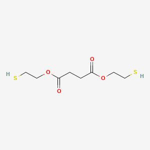 molecular formula C8H14O4S2 B3054481 Bis(2-mercaptoethyl) succinate CAS No. 60642-67-3