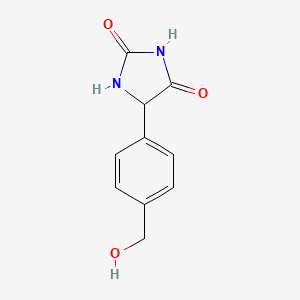 5-[4-(Hydroxymethyl)phenyl]imidazolidine-2,4-dione