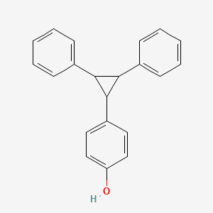 4-(2,3-Diphenylcyclopropyl)phenol