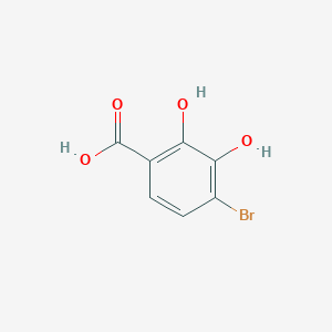 molecular formula C7H5BrO4 B3054581 4-Bromo-2,3-dihydroxybenzoic acid CAS No. 61203-52-9