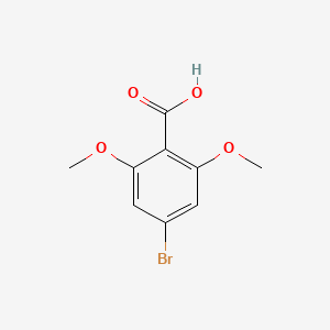 molecular formula C9H9BrO4 B3054582 4-溴-2,6-二甲氧基苯甲酸 CAS No. 61203-54-1