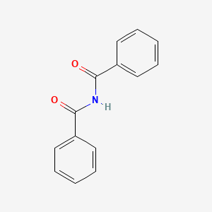 molecular formula C14H11NO2 B3054638 Benzamide, N-benzoyl- CAS No. 614-28-8