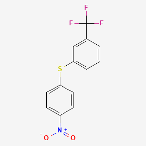 1-[(4-Nitrophenyl)sulfanyl]-3-(trifluoromethyl)benzene