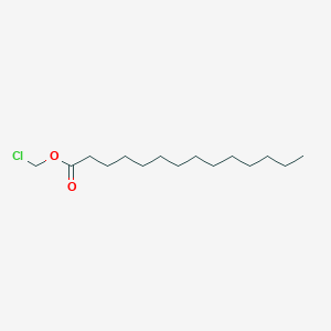 molecular formula C15H29ClO2 B3054647 Chloromethyl tetradecanoate CAS No. 61413-68-1