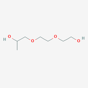 molecular formula C7H16O4 B3054657 1-[2-(2-Hydroxyethoxy)ethoxy]propan-2-ol CAS No. 61463-78-3