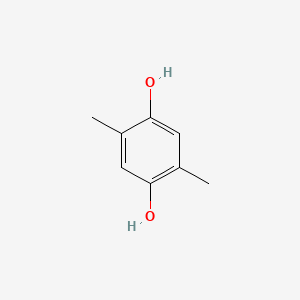 molecular formula C8H10O2 B3054669 2,5-Dimethylhydroquinone CAS No. 615-90-7