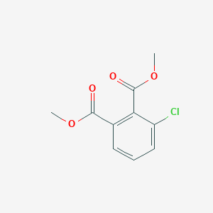 molecular formula C10H9ClO4 B3054680 Dimethyl 3-chlorobenzene-1,2-dicarboxylate CAS No. 61539-35-3