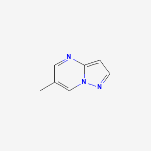 molecular formula C7H7N3 B3054691 6-Methylpyrazolo[1,5-a]pyrimidine CAS No. 61578-00-5