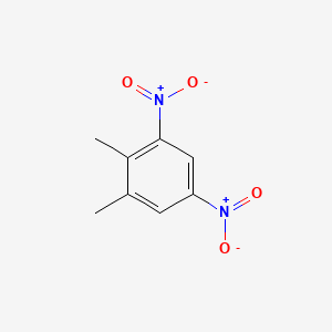 molecular formula C8H8N2O4 B3054697 1,2-二甲基-3,5-二硝基苯 CAS No. 616-69-3