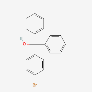 molecular formula C19H15BrO B3054701 （4-溴苯基）（二苯基）甲醇 CAS No. 61623-62-9