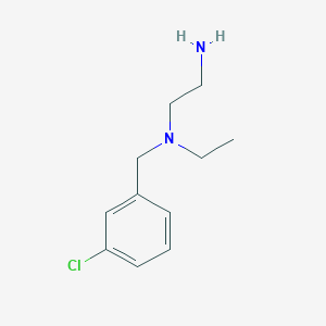 molecular formula C11H17ClN2 B3054720 N1-(3-氯苄基)-N1-乙基乙烷-1,2-二胺 CAS No. 61694-81-3