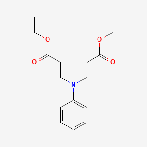 ethyl 3-(N-(3-ethoxy-3-oxopropyl)anilino)propanoate