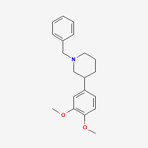 B3054760 1-Benzyl-3-(3,4-dimethoxyphenyl)piperidine CAS No. 61832-61-9