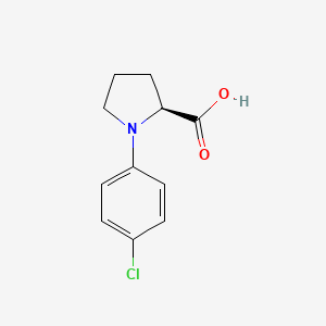 L-Proline, 1-(4-chlorophenyl)-