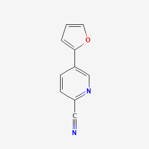 5-(2-Furyl)pyridine-2-carbonitrile