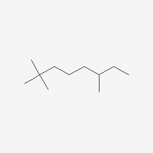 molecular formula C11H24 B3054812 2,2,6-Trimethyloctane CAS No. 62016-28-8