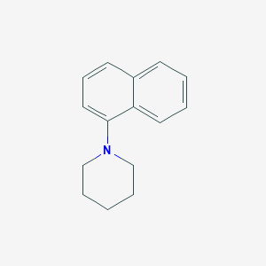 molecular formula C15H17N B3054823 1-(Naphthalen-1-yl)piperidine CAS No. 62062-39-9