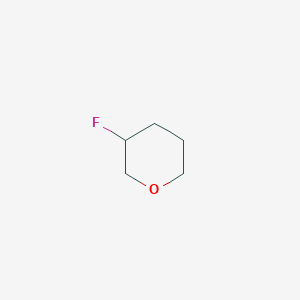 molecular formula C5H9FO B3054839 2H-Pyran, 3-fluorotetrahydro- CAS No. 62131-00-4