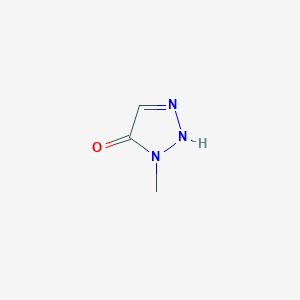 molecular formula C3H5N3O B3054845 1H-1,2,3-Triazol-5-ol, 1-methyl- CAS No. 62150-39-4