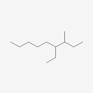 molecular formula C12H26 B3054857 3-Methyl-4-ethylnonane CAS No. 62184-41-2
