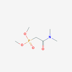 molecular formula C6H14NO4P B3054886 Dimethyl [2-(dimethylamino)-2-oxoethyl]phosphonate CAS No. 62285-48-7