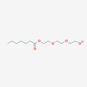 Heptanoic acid, 2-[2-(2-hydroxyethoxy)ethoxy]ethyl ester