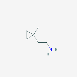 molecular formula C6H13N B3054913 2-(1-Methylcyclopropyl)ethanamine CAS No. 62441-59-2