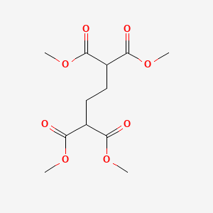 molecular formula C12H18O8 B3054934 Tetramethyl butane-1,1,4,4-tetracarboxylate CAS No. 62512-67-8