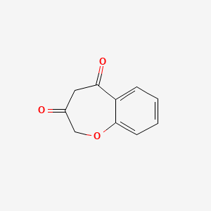 molecular formula C10H8O3 B3054948 1-Benzoxepin-3,5(2H,4H)-dione CAS No. 62557-53-3