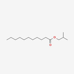 molecular formula C15H30O2 B3054972 十一酸, 2-甲基丙酯 CAS No. 62637-96-1