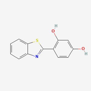 1,3-Benzenediol, 4-(2-benzothiazolyl)-