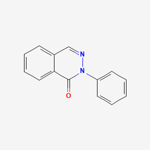 molecular formula C14H10N2O B3054985 2-苯基酞嗪-1(2h)-酮 CAS No. 6266-49-5