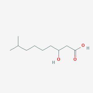 molecular formula C10H20O3 B3054988 3-羟基-8-甲基壬酸 CAS No. 62675-78-9