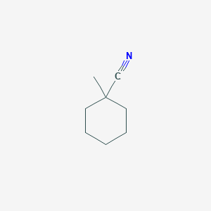 molecular formula C8H13N B3055001 1-Methylcyclohexane-1-carbonitrile CAS No. 62718-34-7