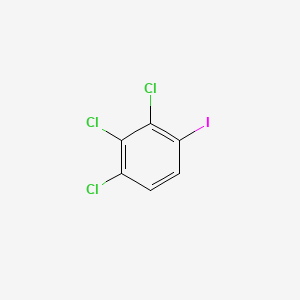 molecular formula C6H2Cl3I B3055002 1,2,3-三氯-4-碘苯 CAS No. 62720-28-9