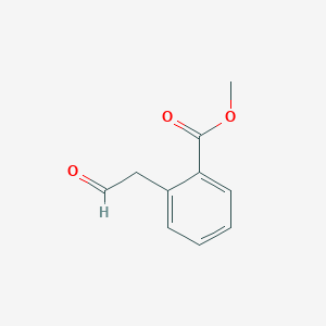 Benzoic acid, 2-(2-oxoethyl)-, methyl ester