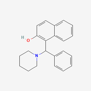 1-[Phenyl(piperidino)methyl]-2-naphthol