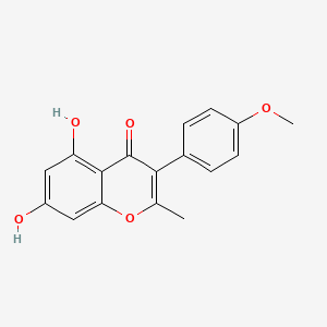 5,7-Dihydroxy-3-(4-methoxyphenyl)-2-methylchromen-4-one