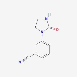 3-(2-Oxoimidazolidin-1-yl)benzonitrile