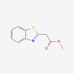 molecular formula C10H9NO2S B3055051 2-(苯并[D]噻唑-2-基)乙酸甲酯 CAS No. 62886-13-9