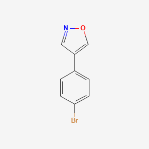 4-(4-Bromophenyl)-1,2-oxazole