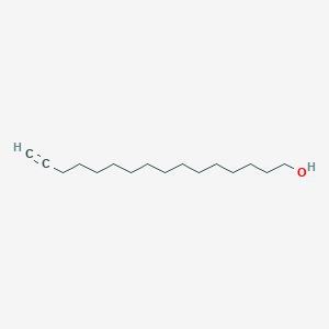molecular formula C16H30O B3055056 15-Hexadecyn-1-OL CAS No. 62914-53-8