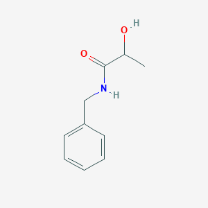 molecular formula C10H13NO2 B3055068 N-苄基-2-羟基丙酰胺 CAS No. 6295-31-4