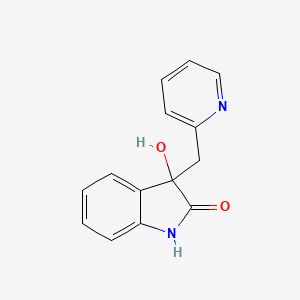 3-Hydroxy-3-(2-pyridylmethyl)-2-indolinone