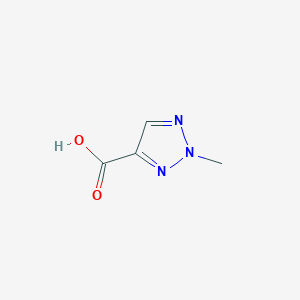 molecular formula C4H5N3O2 B3055109 2-Methyl-2h-1,2,3-triazole-4-carboxylic acid CAS No. 63062-88-4