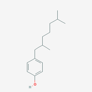 molecular formula C15H24O B3055114 4-(2,6-Dimethylheptyl)phenol CAS No. 63085-63-2