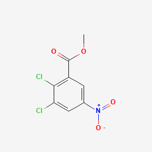 molecular formula C8H5Cl2NO4 B3055121 Methyl 2,3-dichloro-5-nitrobenzoate CAS No. 63105-54-4