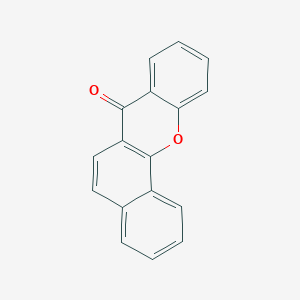 molecular formula C17H10O2 B3055136 Benzo[c]xanthen-7-one CAS No. 63154-69-8