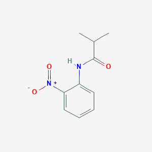 molecular formula C10H12N2O3 B3055137 2-Methyl-N-(2-nitrophenyl)propanamide CAS No. 6316-52-5